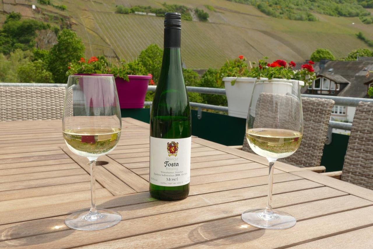 Ferienwohnung Weingut Tosta Trittenheim Exterior foto