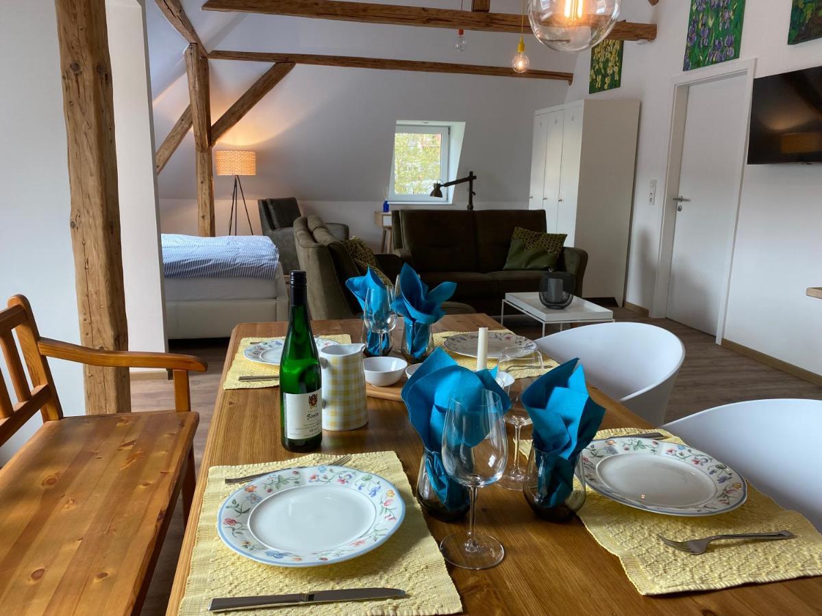 Ferienwohnung Weingut Tosta Trittenheim Exterior foto