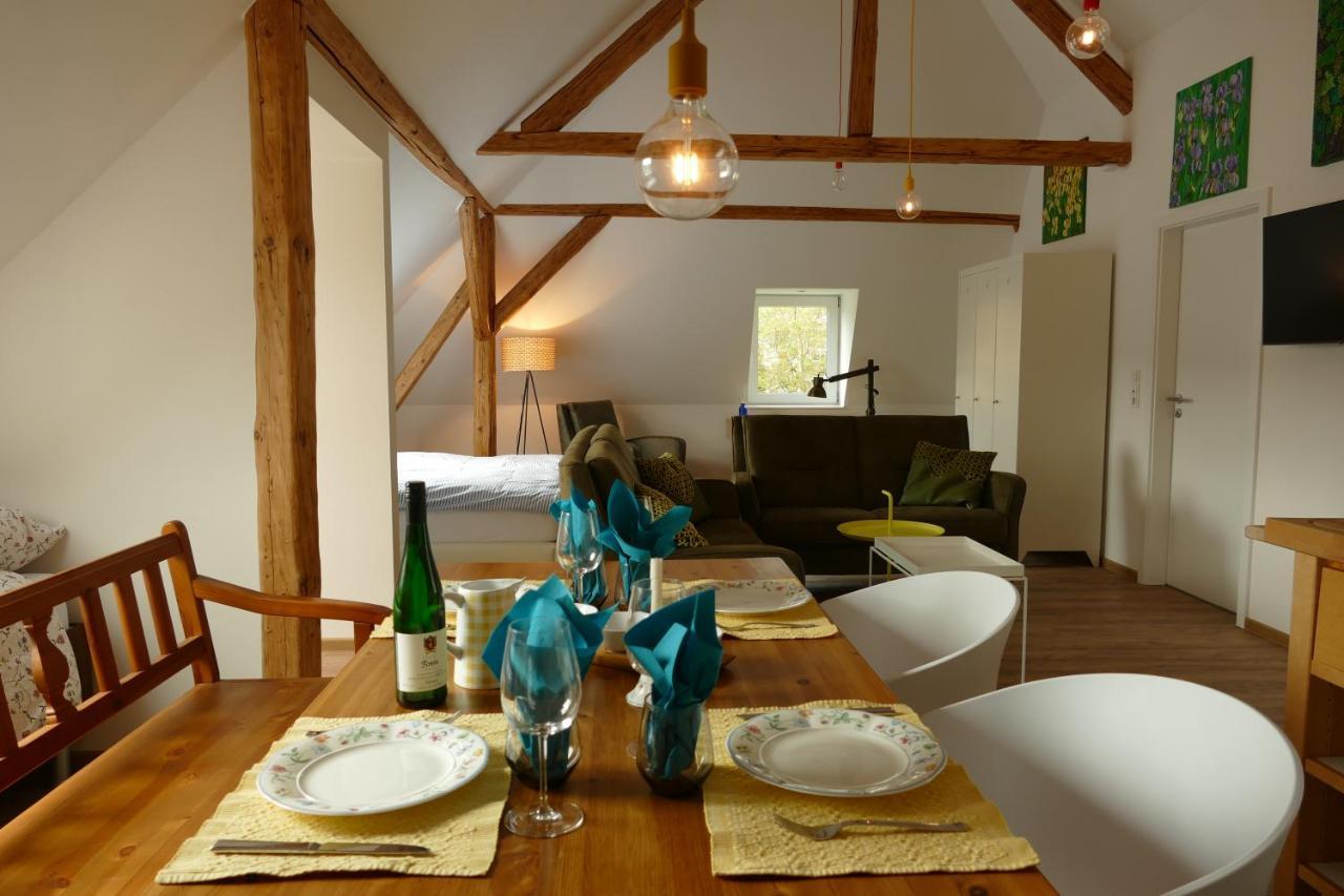 Ferienwohnung Weingut Tosta Trittenheim Exterior foto